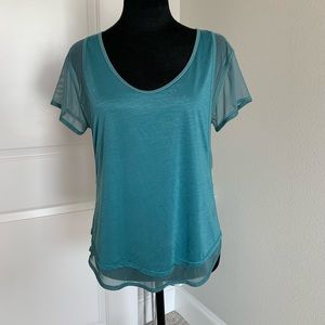 Lulu lemon teal/turquoise workout top